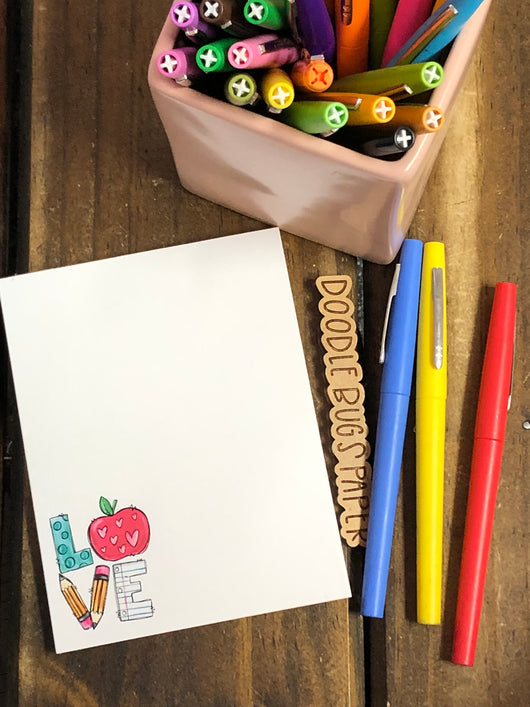 RTS: Teacher Love Small Notepad