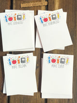 School Party Personalized Notepad