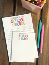 School Nurse Notepad Set