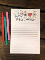 Nurse Pals Personalized Notepad