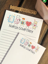 Nurse Pals Personalized Notepad
