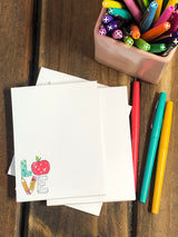 4 Teacher Love Small Notepads