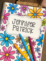 Daisy Side Spiral Notebook