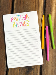 Sunshine Name Personalized Notepad