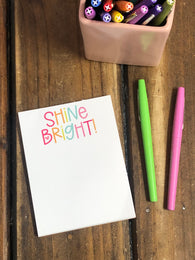 RTS: Shine Bright Sunshine Small Notepad