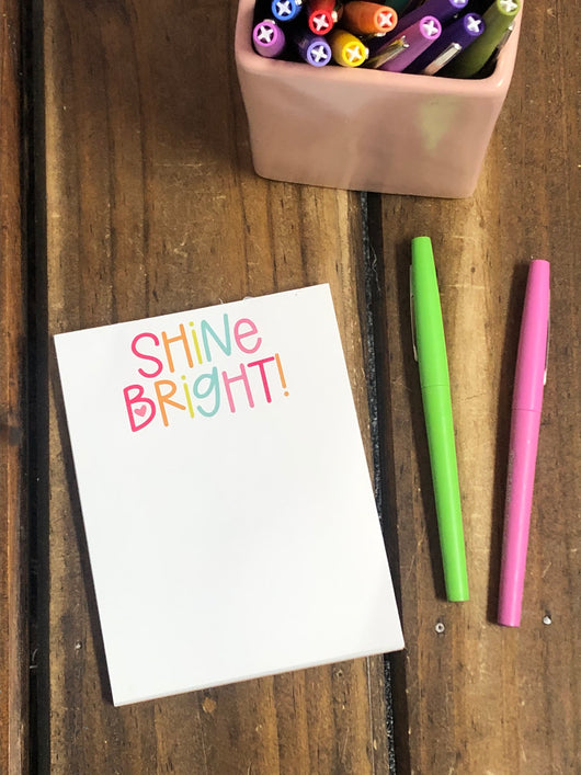 RTS: Shine Bright Sunshine Small Notepad