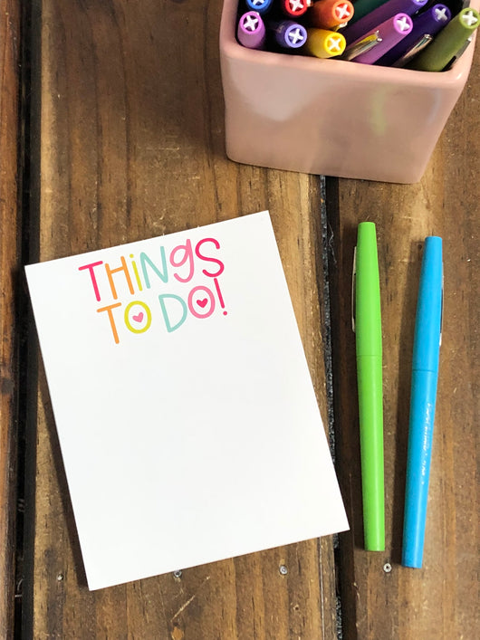 RTS: Things to Do Sunshine Small Notepad