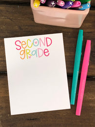 RTS: Second Sunshine Rainbow Small Notepad
