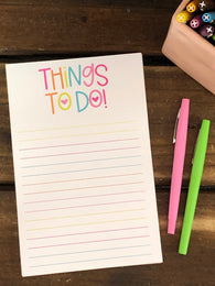 RTS: Things to Do Sunshine Large Notepad