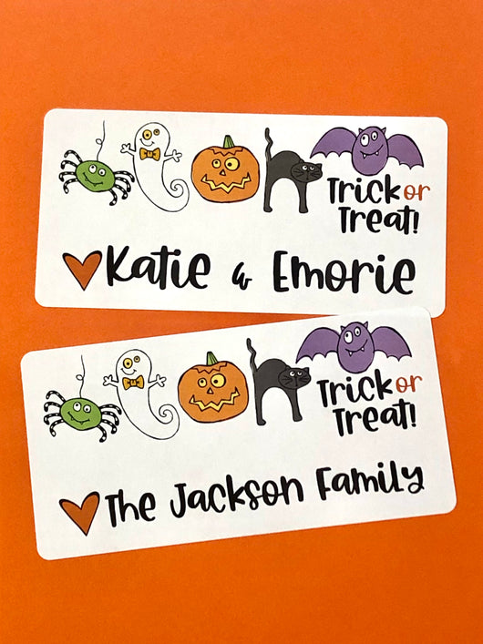 Spooky Stuff Halloween Stickers