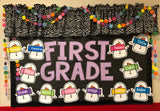 Small Bulletin Board Letters (Bright, Primary, or Pastel)