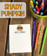 Small Personalized Notepad ♥ Halloween