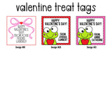 Valentine Treat Tags (21 choices!)