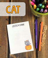 Small Personalized Notepad ♥ Halloween