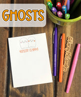 Small Personalized Notepad ♥ Halloween