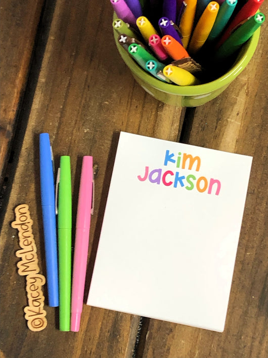 ♥ SALE ♥ Junie Style Small Personalized Notepad