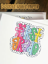 First Grade Dalmation Dots Large Notepad