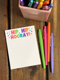 RTS: Hip Hip Hooray Small Notepad