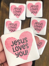 Jesus Loves You Magnet