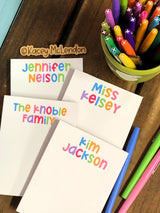 ♥ SALE ♥ Junie Style Small Personalized Notepad