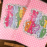 Dalmation Dots (Grade Choice) Top Spiral Notebook