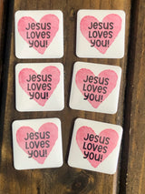 Jesus Loves You Magnet