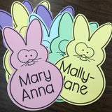 Easter Peeps Personalized Accents