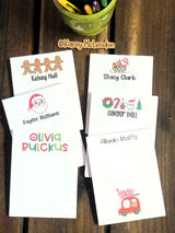Christmas Small Personalized Notepad