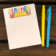 RTS: Teacher Pencil Small Notepad