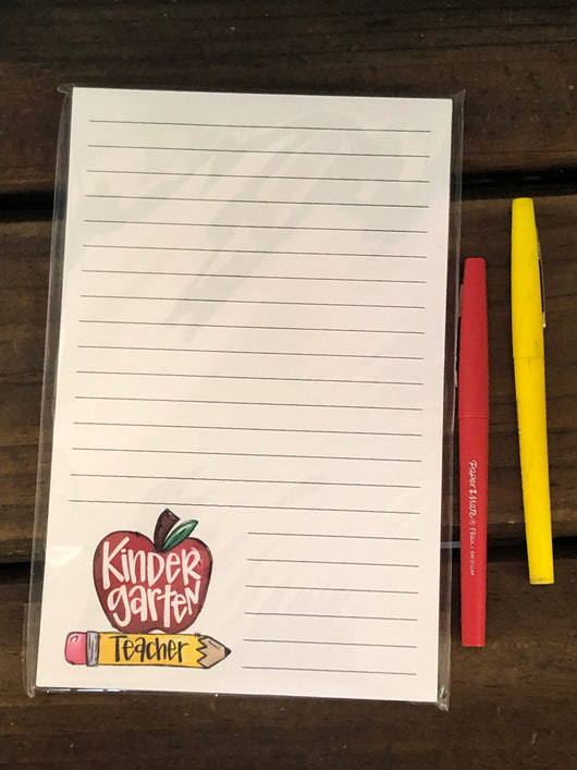 RTS: Apple Pencil Kindergarten Large Notepad