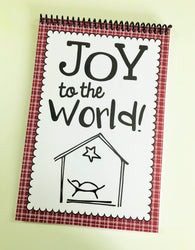 Joy to the World Christmas Notebook