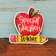 Special Education Teacher Vinyl Waterproof Sticker