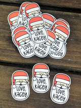 Santa Die Cut Gift Tags