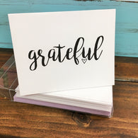 Grateful Note Cards