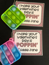 Digital Poppin' Valentine Treat Tags (You Print)