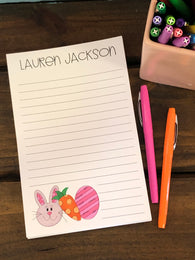 Easter Trio Personalized Notepad