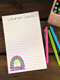 He Has Risen Personalized Notepad