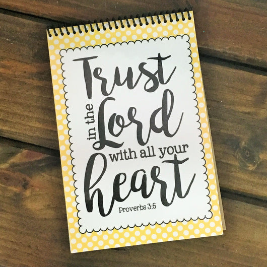 Trust in the Lord Notebook