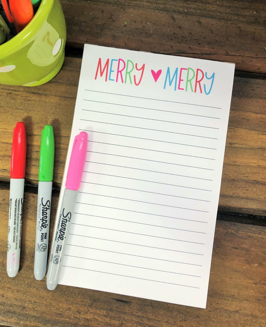 Merry Merry Notepad
