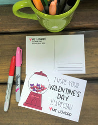 Gum Valentine Postcards