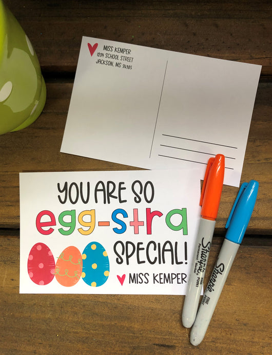 Egg-stra Special Easter Postcards