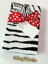 Merry and Bright with Heart Christmas Gift Tags