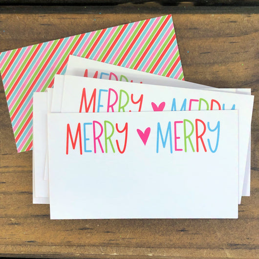 Merry ♥ Merry Christmas Gift Tags