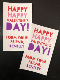 Blockout Valentine Treat Tags