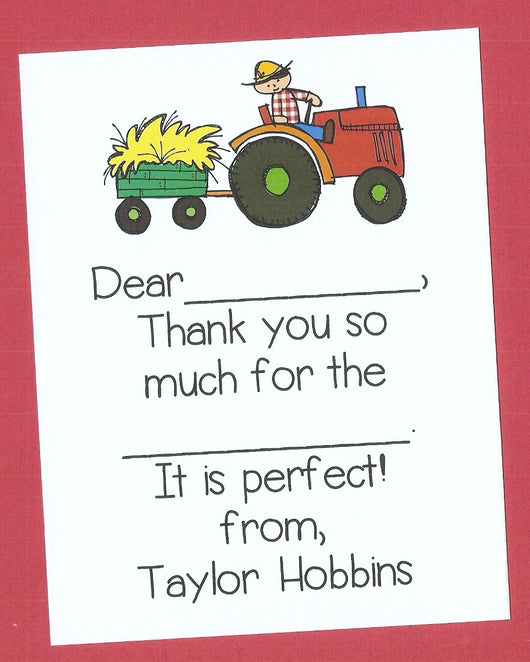 Farmer Thank You Notes