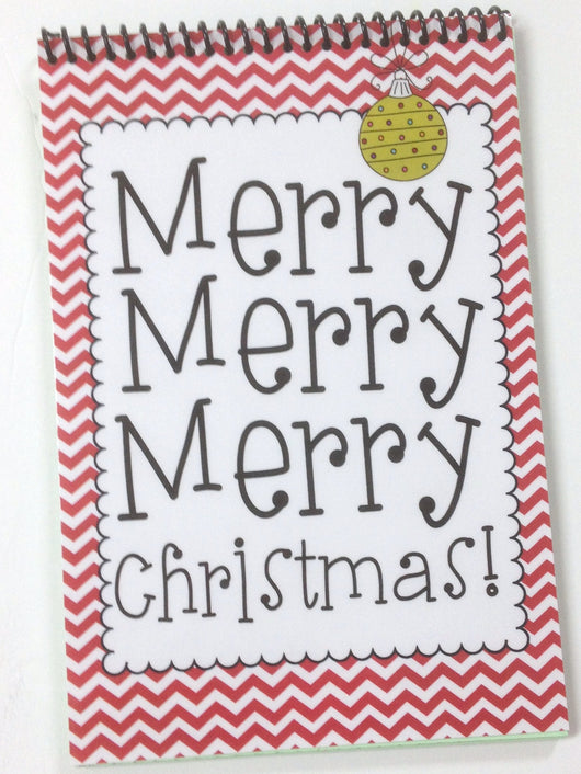 Merry Merry Merry Christmas  Notebook