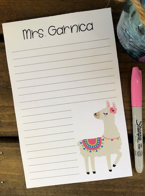Llama Personalized Notepad