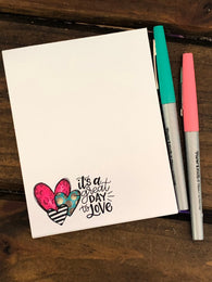 RTS: Great Day to Love Small Notepad