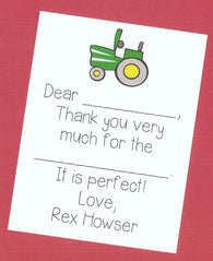 Tractor Thank You Notes